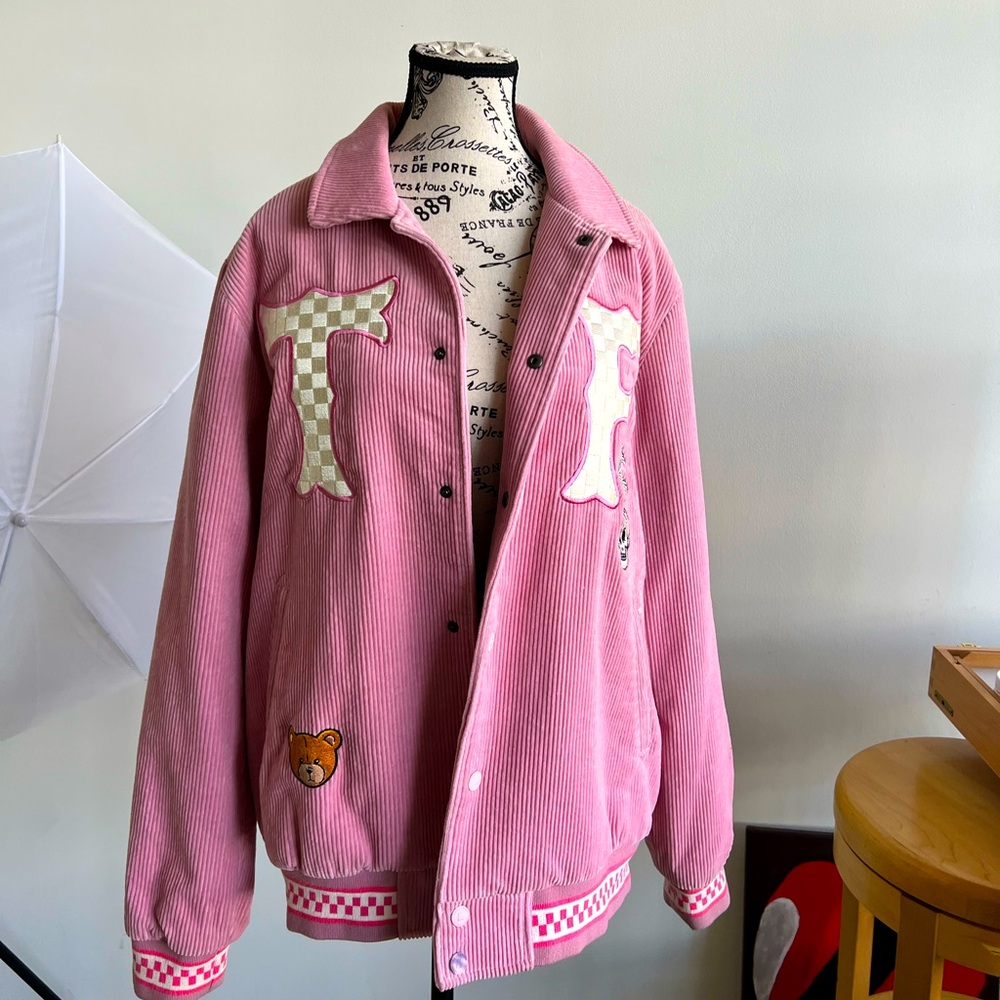 Pink Teddy Fresh jacket! So cute and comfy, size M